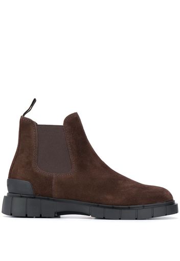 suede Chelsea boots