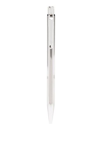 Caran d'Ache scale-engraved pen - Argento