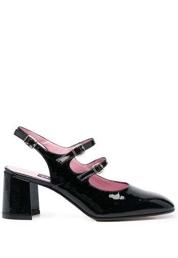 Carel Paris 70mm patent leather pumps - Nero