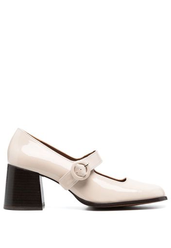 Carel Paris 70mm side bucke-fastening mules - Toni neutri