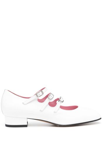 Carel Paris Ariana leather Mary Jane shoes - Bianco