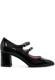 Carel Paris double-strap mid-heel pumps - Nero