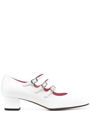 Carel Paris Kina side buckle-fastening detail pumps - Bianco