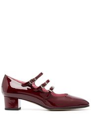 Carel Paris kina 45mm square-toe pumps - Rosso