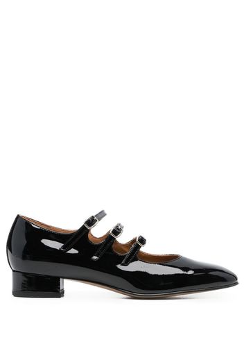 Carel patent leather pumps - Nero