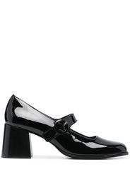 Carel 75mm low-block heel pumps - Nero