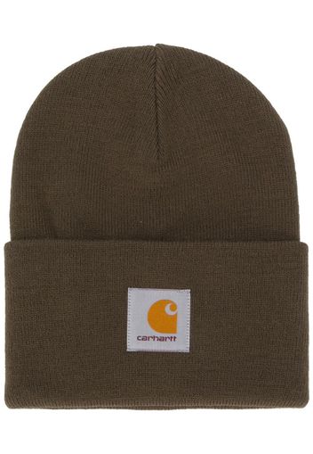 logo patch beanie