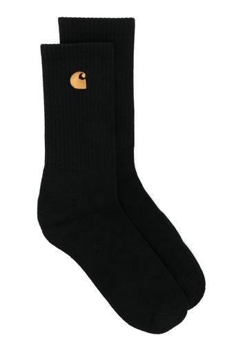 Carhartt WIP logo-embroidered socks - Nero