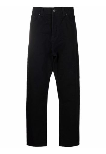 Carhartt WIP mid-rise straight-leg trousers - Nero