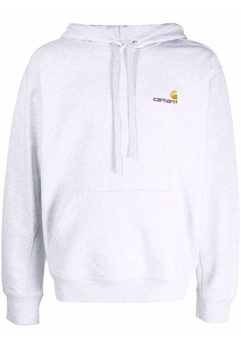 Carhartt WIP American Script pullover hoodie - Grigio