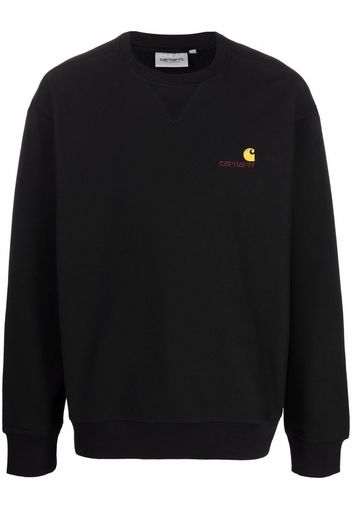 Carhartt WIP embroidered-logo jumper - Nero