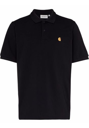 Carhartt WIP Chase logo-embroidered polo shirt - Nero