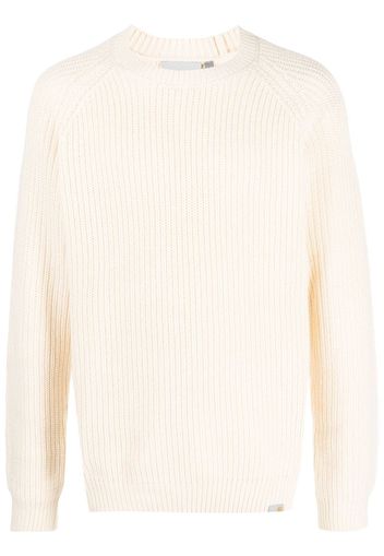 Carhartt WIP purl-knit ribbed-trim jumper - Toni neutri