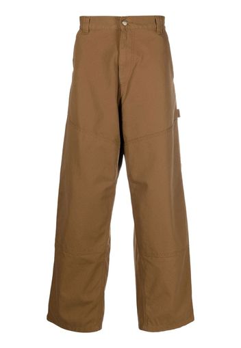 Carhartt WIP Wide Panel cotton trousers - Marrone