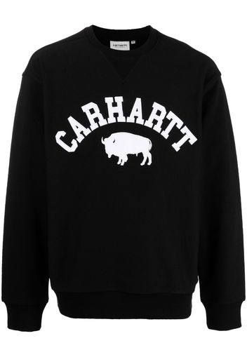 Carhartt WIP logo-print crew neck sweatshirt - Nero