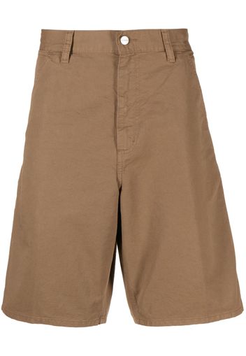 Carhartt WIP Single Knee cotton shorts - Marrone