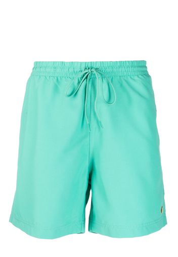 Carhartt WIP drawstring-waist swim shorts - Verde