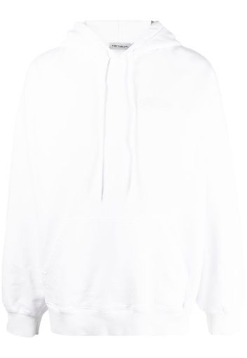 Carhartt WIP graphic-print cotton hoodie - Bianco