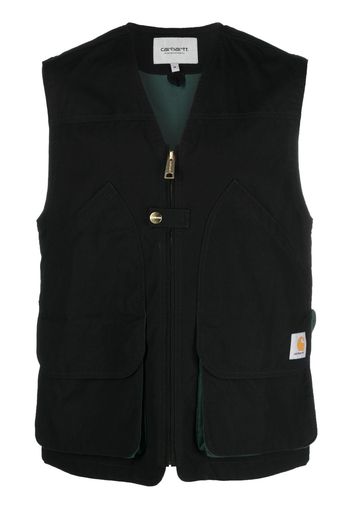 Carhartt WIP Heston panelled utility vest - Nero