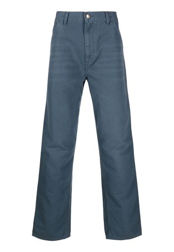 Carhartt WIP single-knee straight-leg jeans - Blu