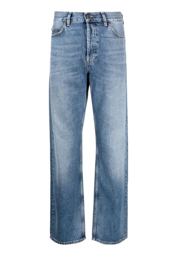 Carhartt WIP mid-rise straight-leg jeans - Blu