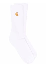 Carhartt WIP embroidered logo socks - Bianco