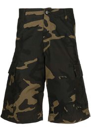Carhartt WIP camouflage cargo shorts - Verde