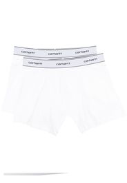 Carhartt WIP logo-waistband boxers set of 2 - Bianco