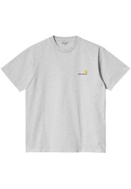 Carhartt WIP T-shirt American Script - Grigio