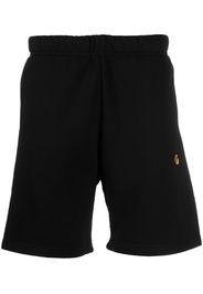 Carhartt WIP Shorts sportivi con ricamo - Nero