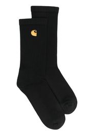 Carhartt WIP embroidered ankle socks - Nero