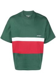 Carhartt WIP stripe-detail T-shirt - Verde