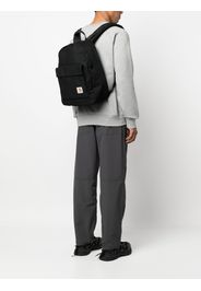 Carhartt WIP logo-patch cotton backpack - Nero