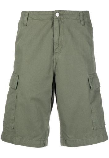 Carhartt logo-patch cargo shorts - Verde