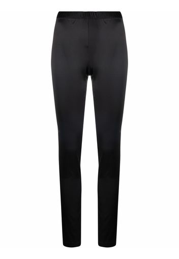 Carine Gilson Leggings a vita alta - Nero