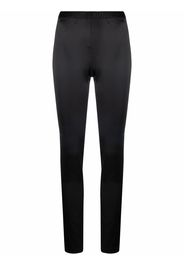 Carine Gilson Leggings a vita alta - Nero