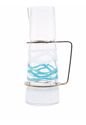 Carlo Moretti Decanter bicolore - Bianco