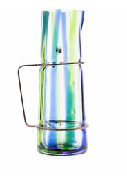 Carlo Moretti striped glass decanter - Blu