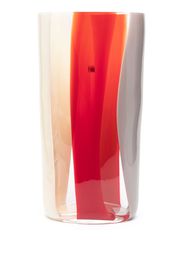 Carlo Moretti Vaso a righe - Rosa