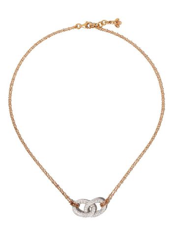 Collana a catena in oro bianco 18kt