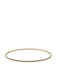 18kt yellow gold diamond bangle