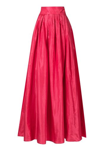 Carolina Herrera pleated taffeta dress - Rosa