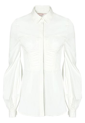 Carolina Herrera Blusa con ruches - Bianco