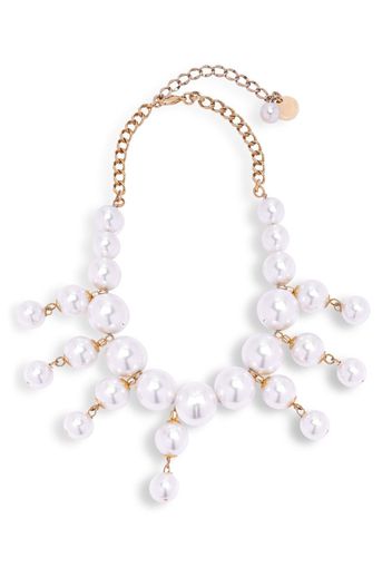 Carolina Herrera faux-pearl adjustable necklace - Oro