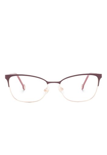 Carolina Herrera butterfly-frame glasses - Rosso