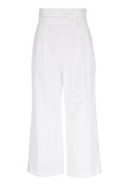 Carolina Herrera tie-waist wide-leg trousers - Bianco