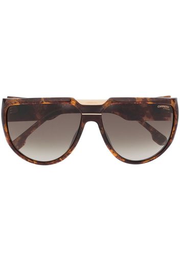 Carrera Flaglab 13 oversized sunglasses - Marrone