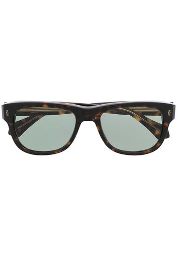 Cartier Eyewear Occhiali da sole squadrati - Marrone