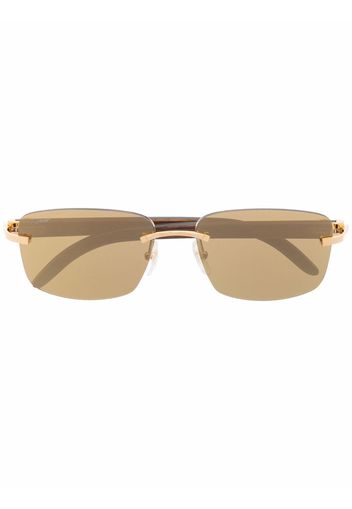 Cartier Eyewear Occhiali da sole - Marrone