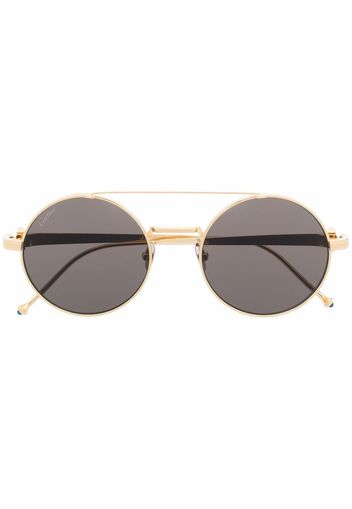 Cartier Eyewear Pasha round-frame sunglasses - Nero